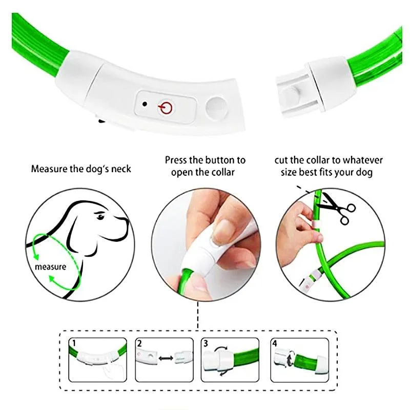 Glowing Dog Collar