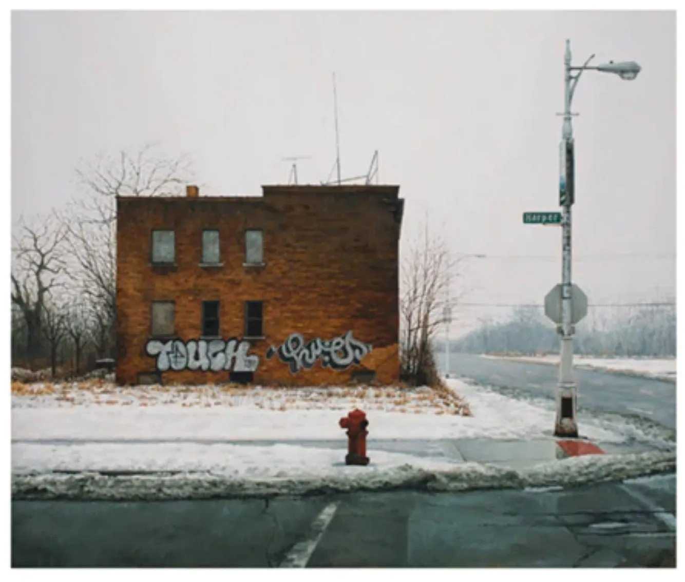 Harper and John R Archival Print by Stephanie Buer