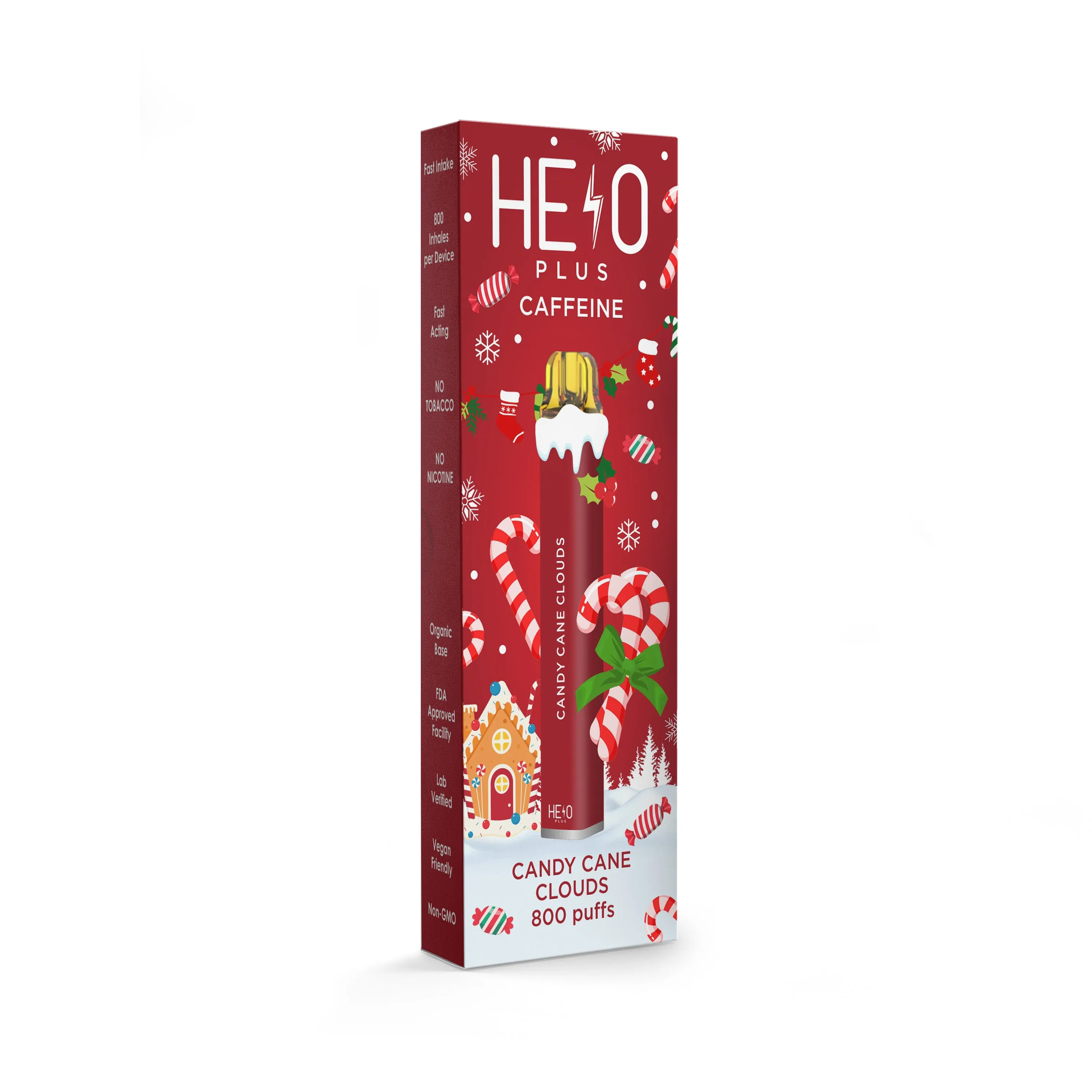 HELO Plus Caffeine Diffuser - Candy Cane Clouds [Limited Edition]