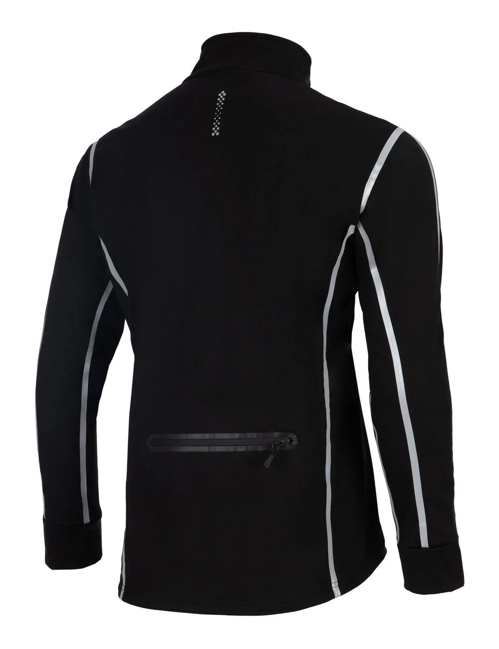 Herren Thermo Fahrradjacke / Laufjacke Air Tech II Schwarz Setprodukt