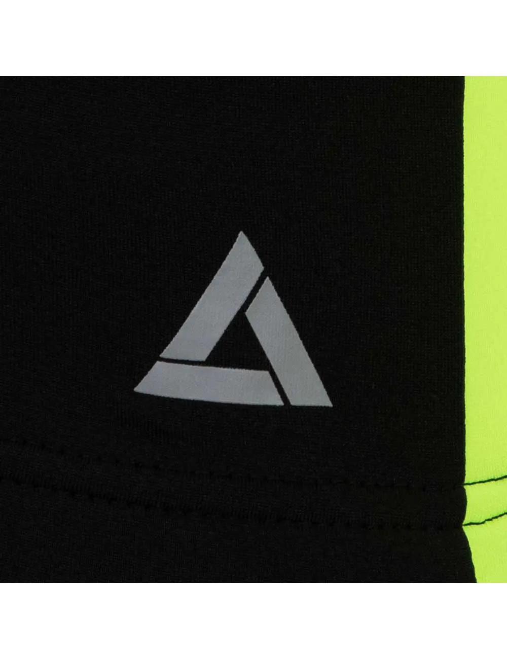 Herren Thermo Langarmtrikot Pro Team Neon-Schwarz