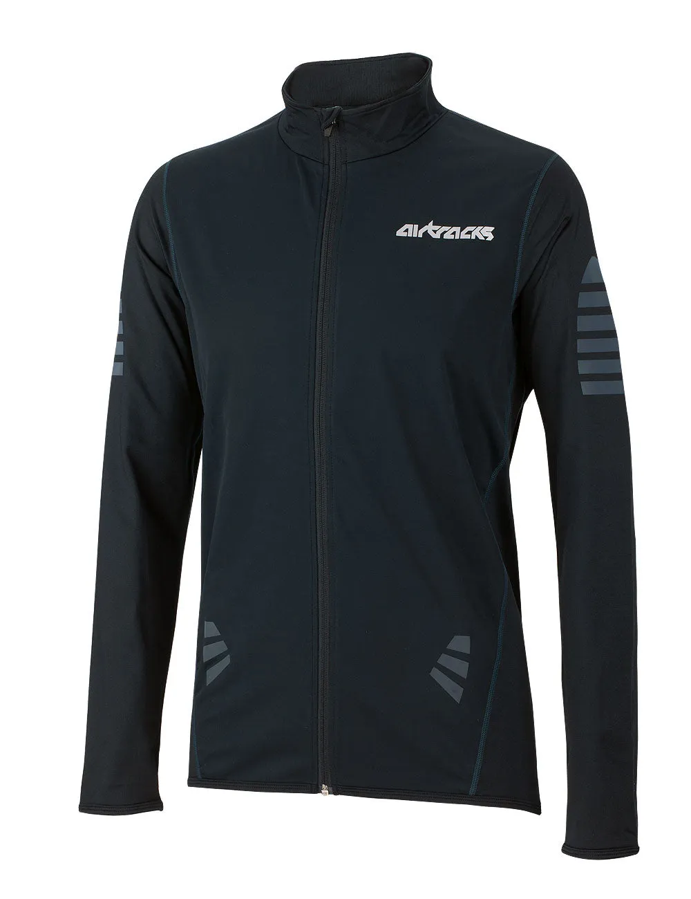 Herren Thermo Radtrikot Pro Schwarz-Blau Setprodukt