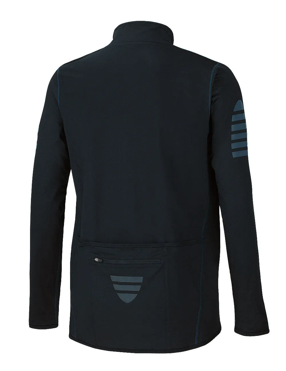 Herren Thermo Radtrikot Pro Schwarz-Blau Setprodukt