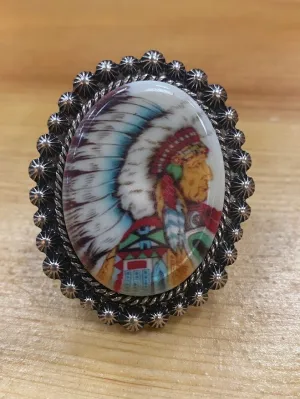 Indian Scarf Ring