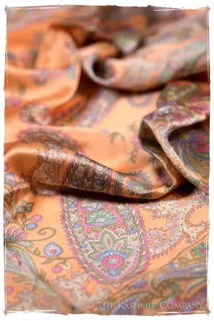Jeanne d'Évreux Cashmere Square Silk Scarf