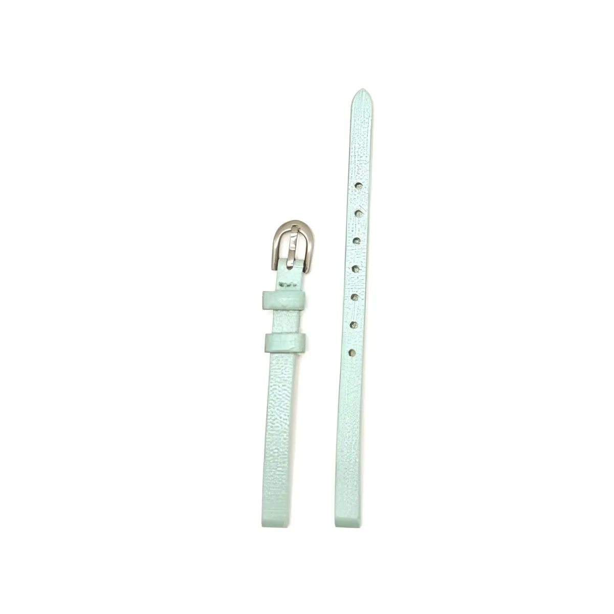 Mabel Metallic Leather Watch Band | 6mm
