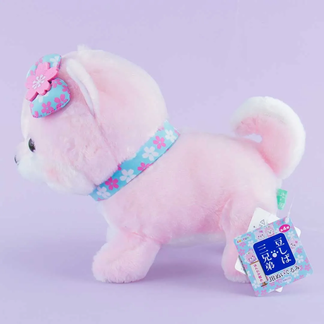 Mameshiba San Kyodai Sakura Plushie - Sakura / Big