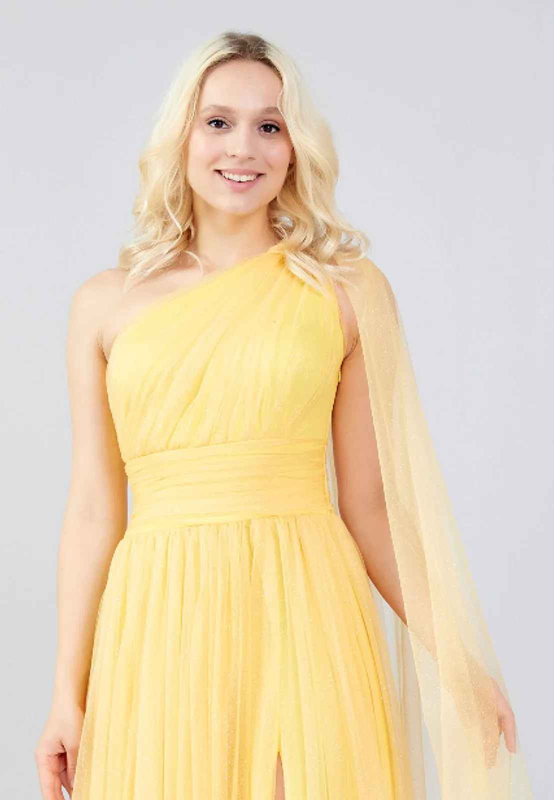 Maxi Dress With Drape