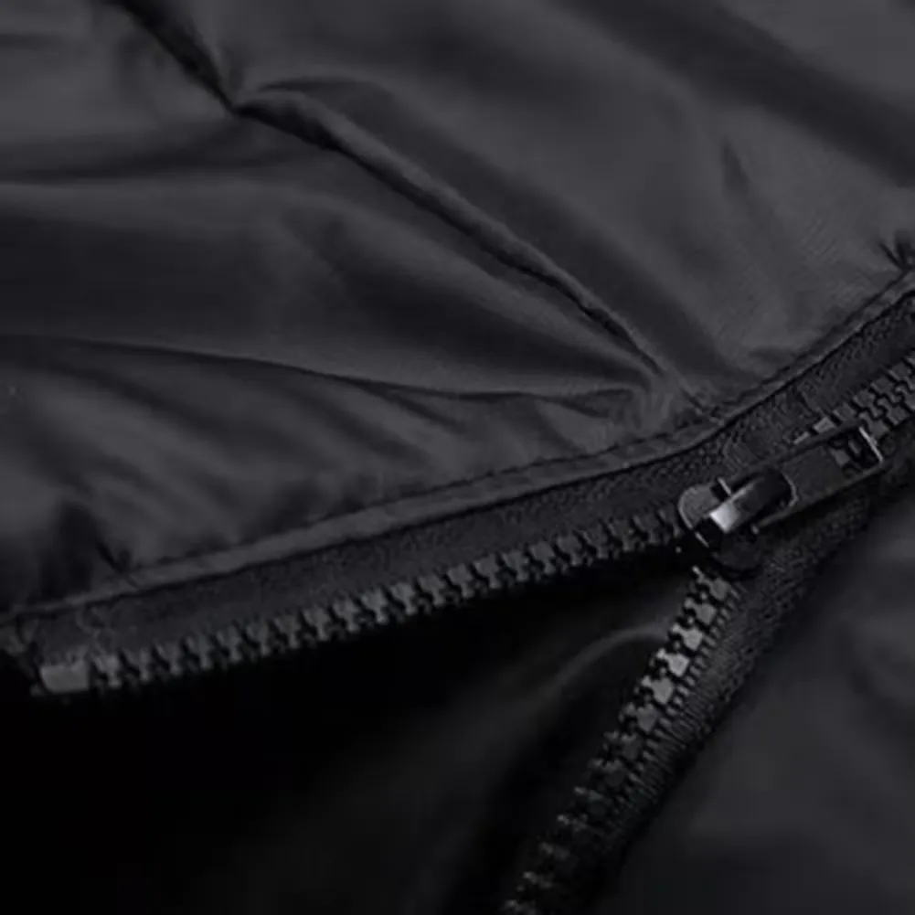 Men's Luxurious Puffer Jacket with Hood and Fleece Lining | Ideal for Autumn/Winter