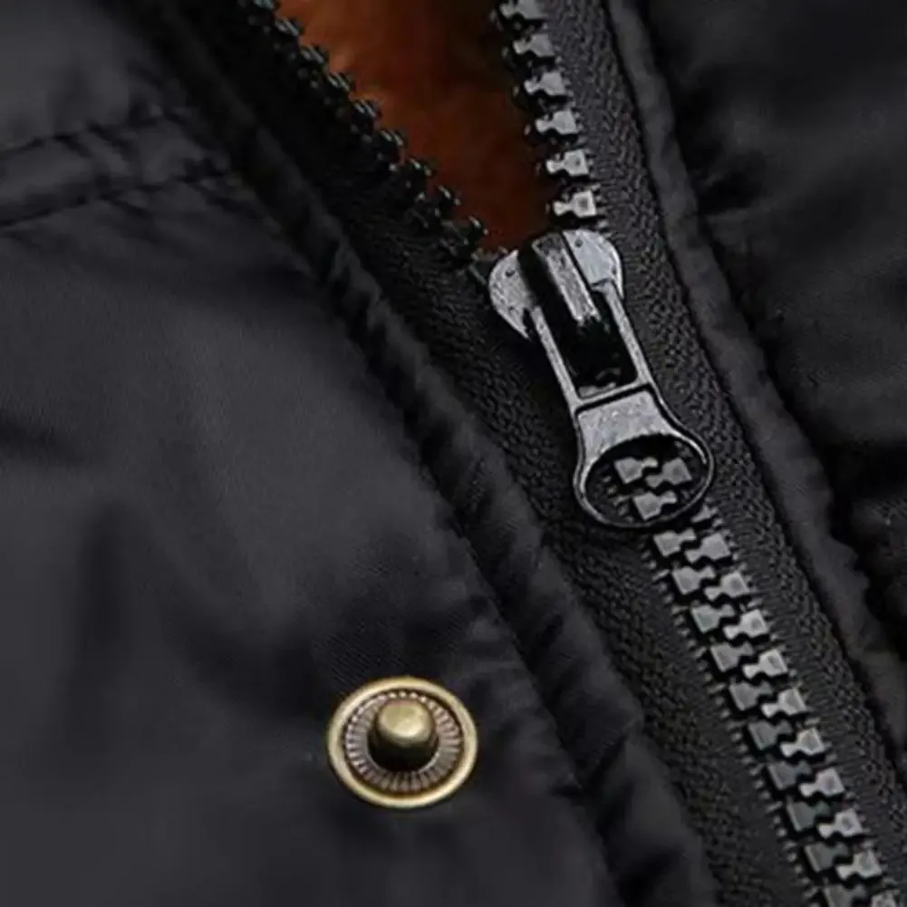 Men's Luxurious Puffer Jacket with Hood and Fleece Lining | Ideal for Autumn/Winter