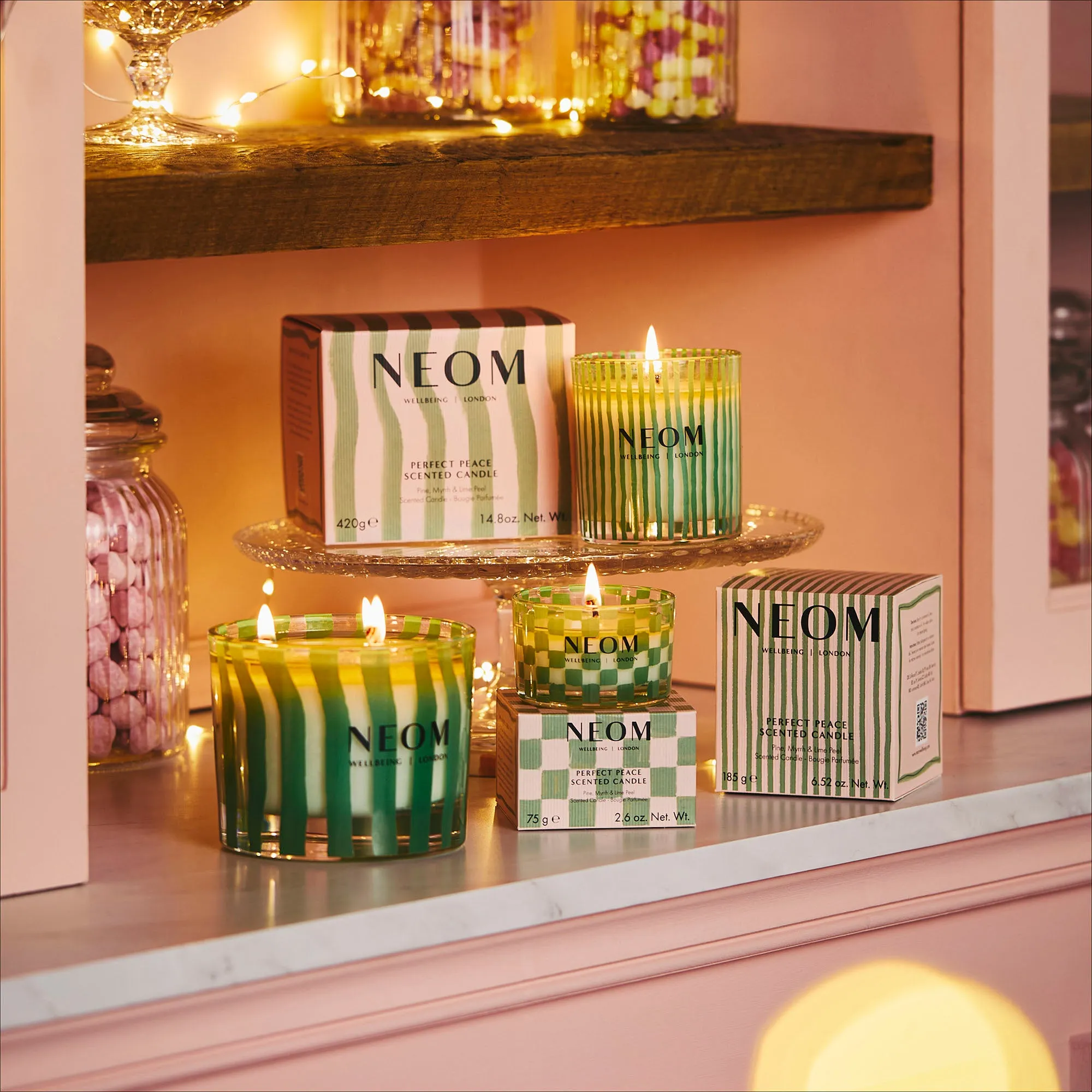 NEOM Wellbeing Perfect Peace Travel Candle 75g