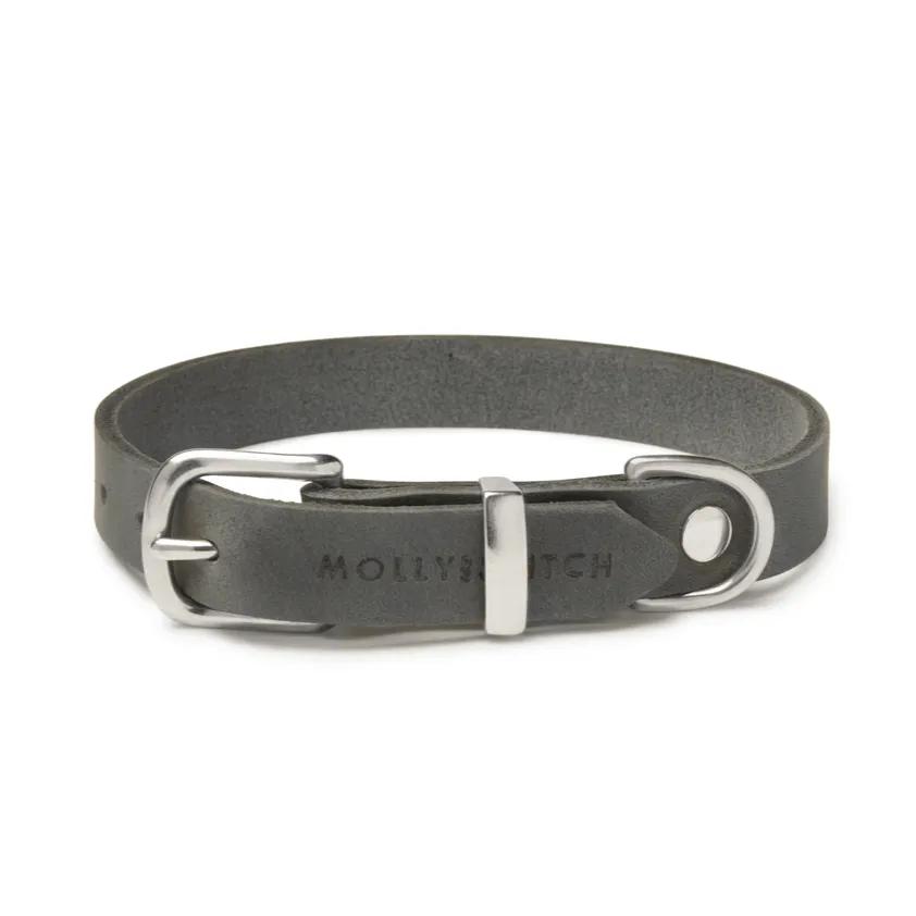 "Butter" Dog Collar - Timeless Grey
