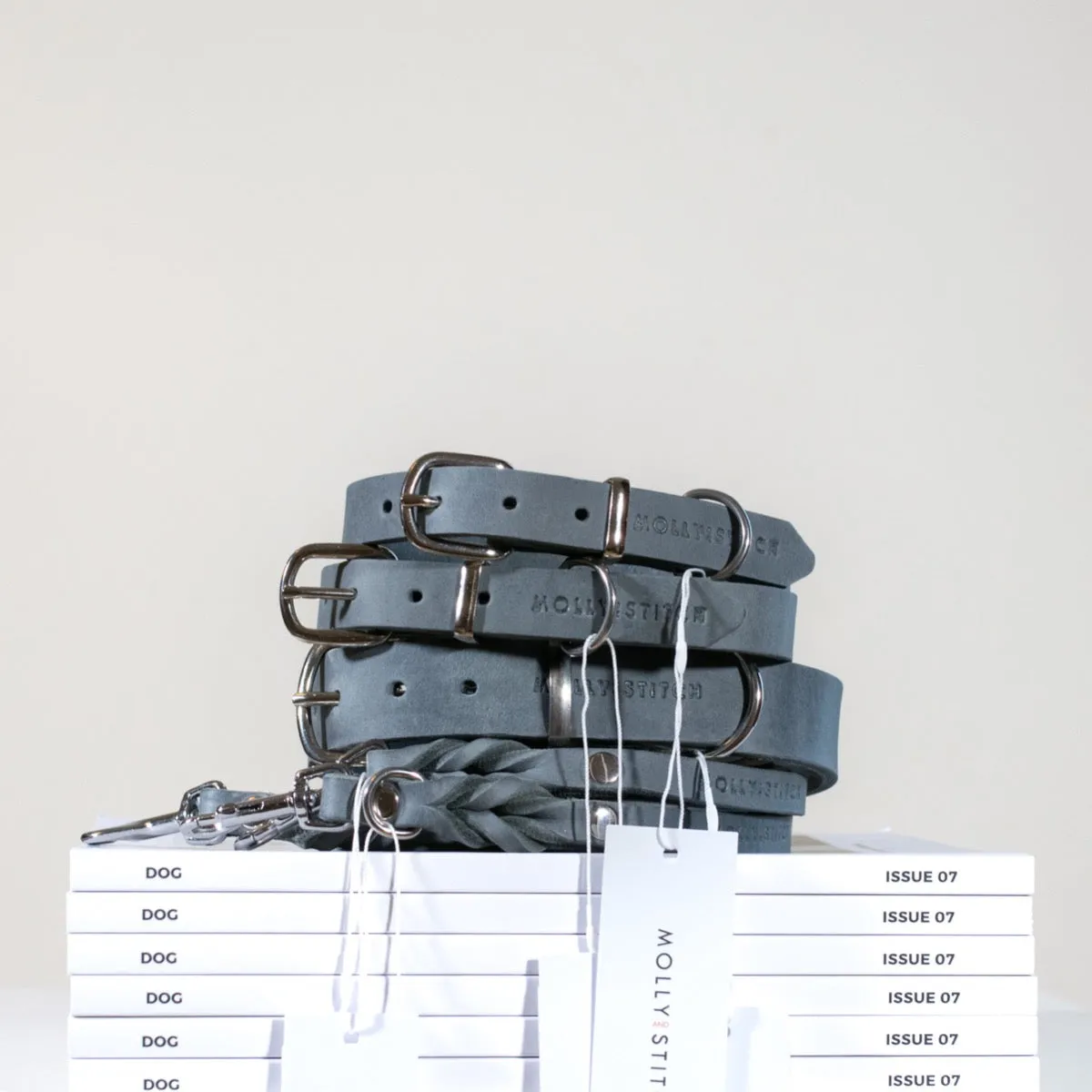 "Butter" Dog Collar - Timeless Grey