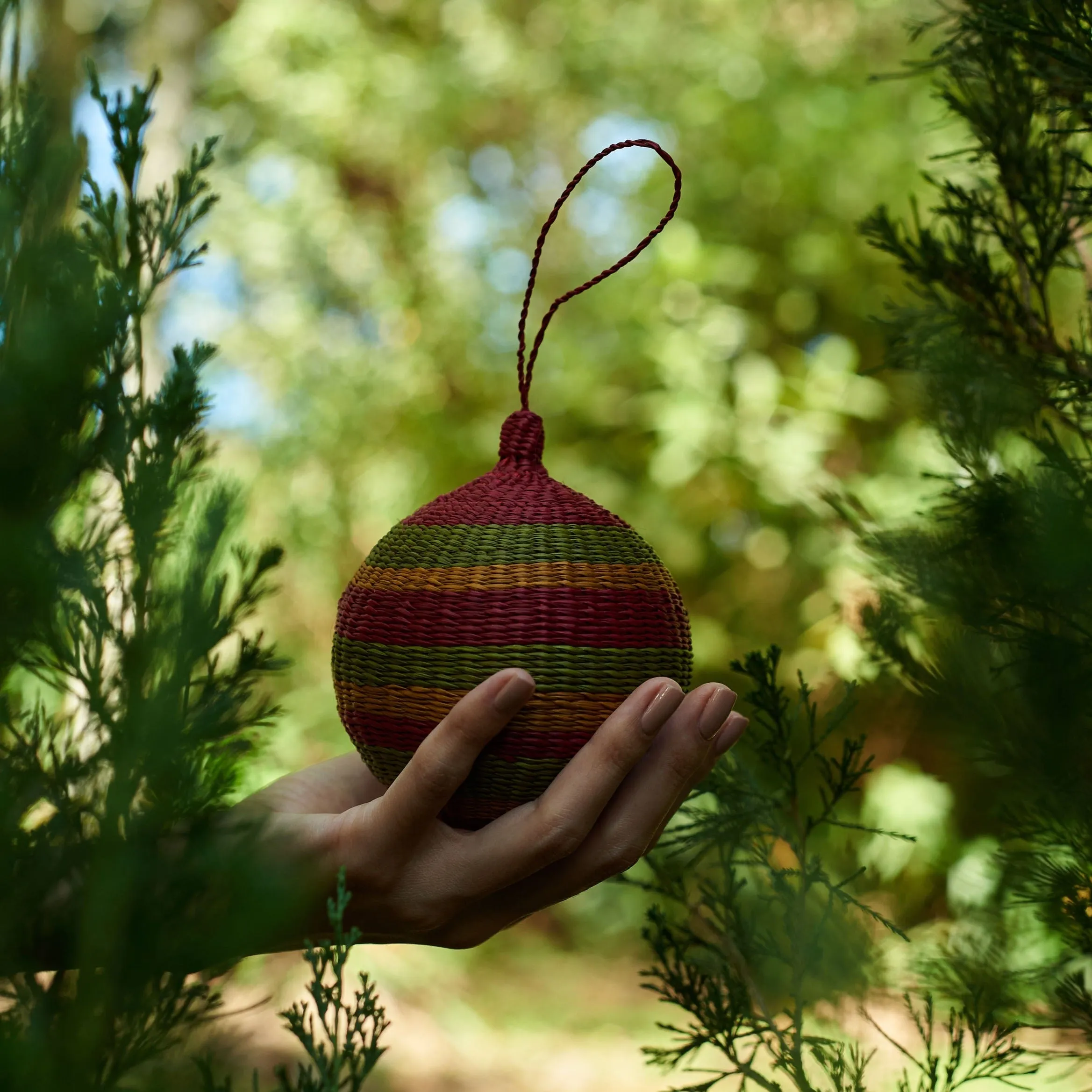Raya Woven Baubles (Set of 3)