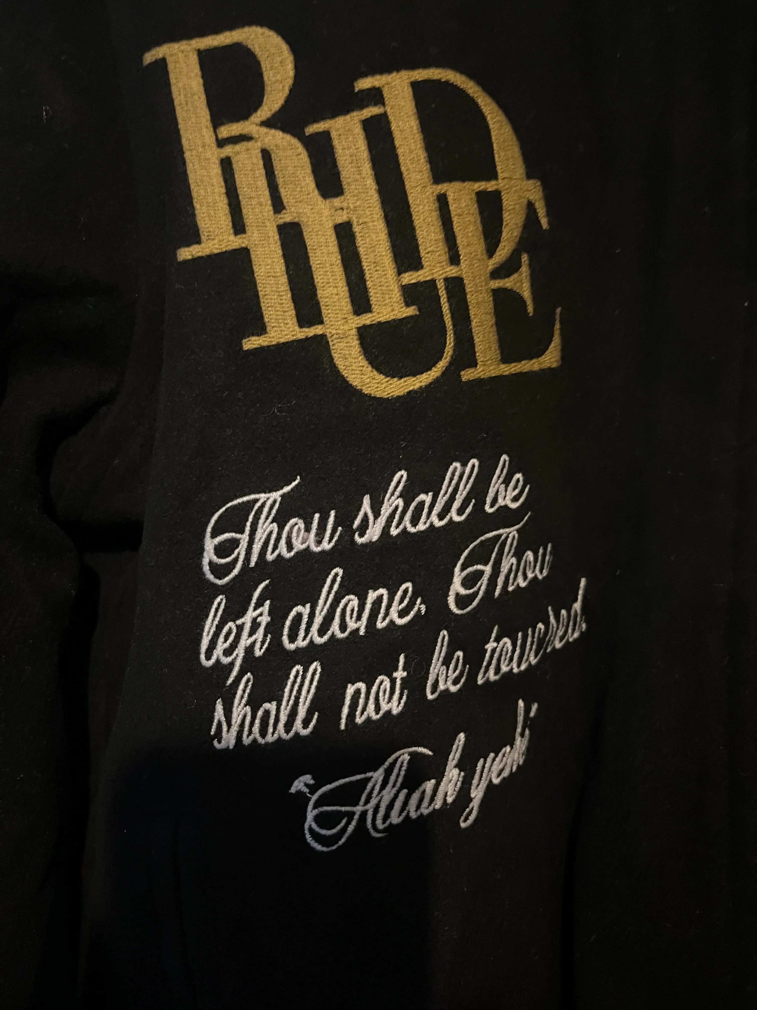 Rhude "Sambac" Bomber Jacket styled in Black for Fall&Winter 2024
