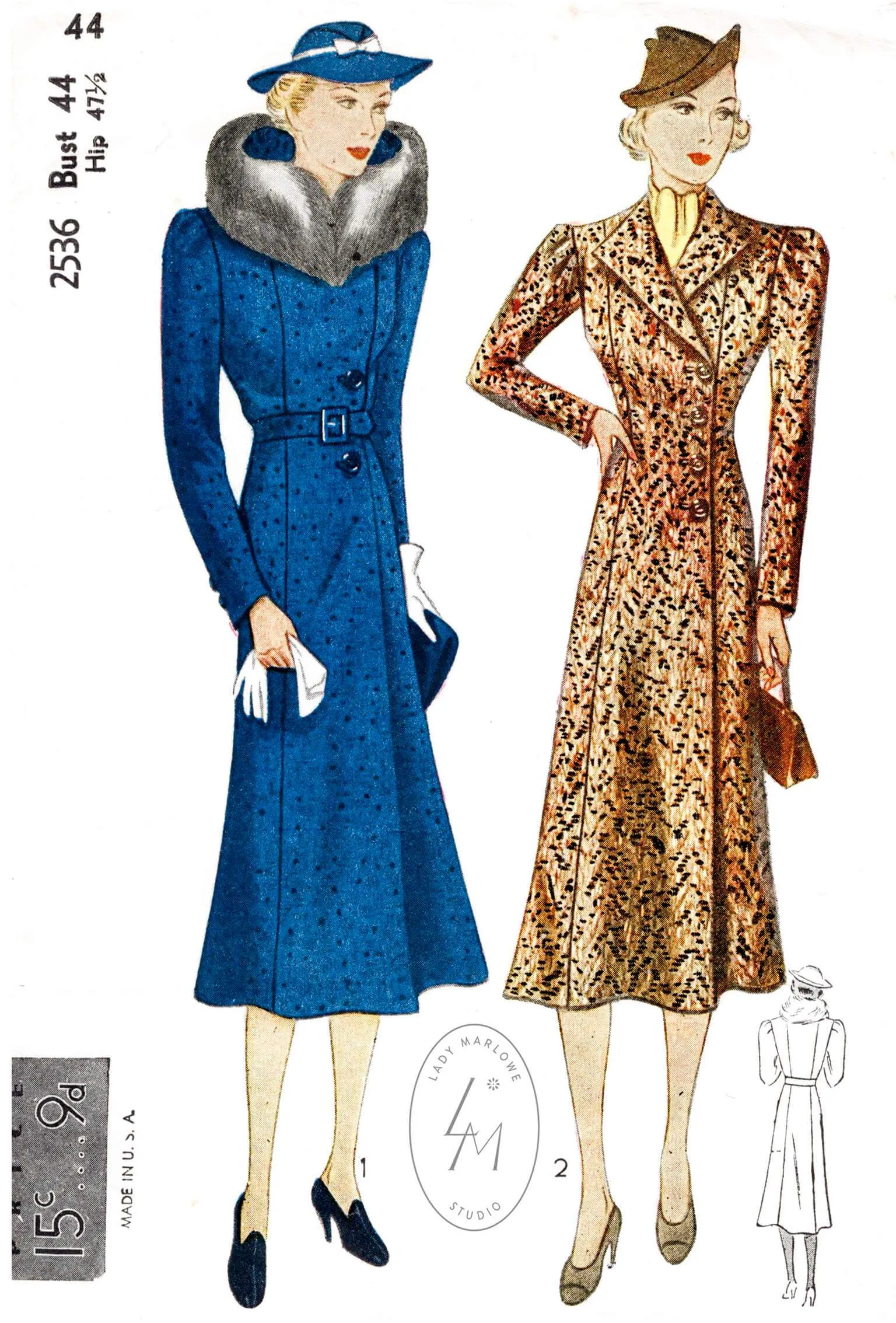 S-2536 | bust 44"