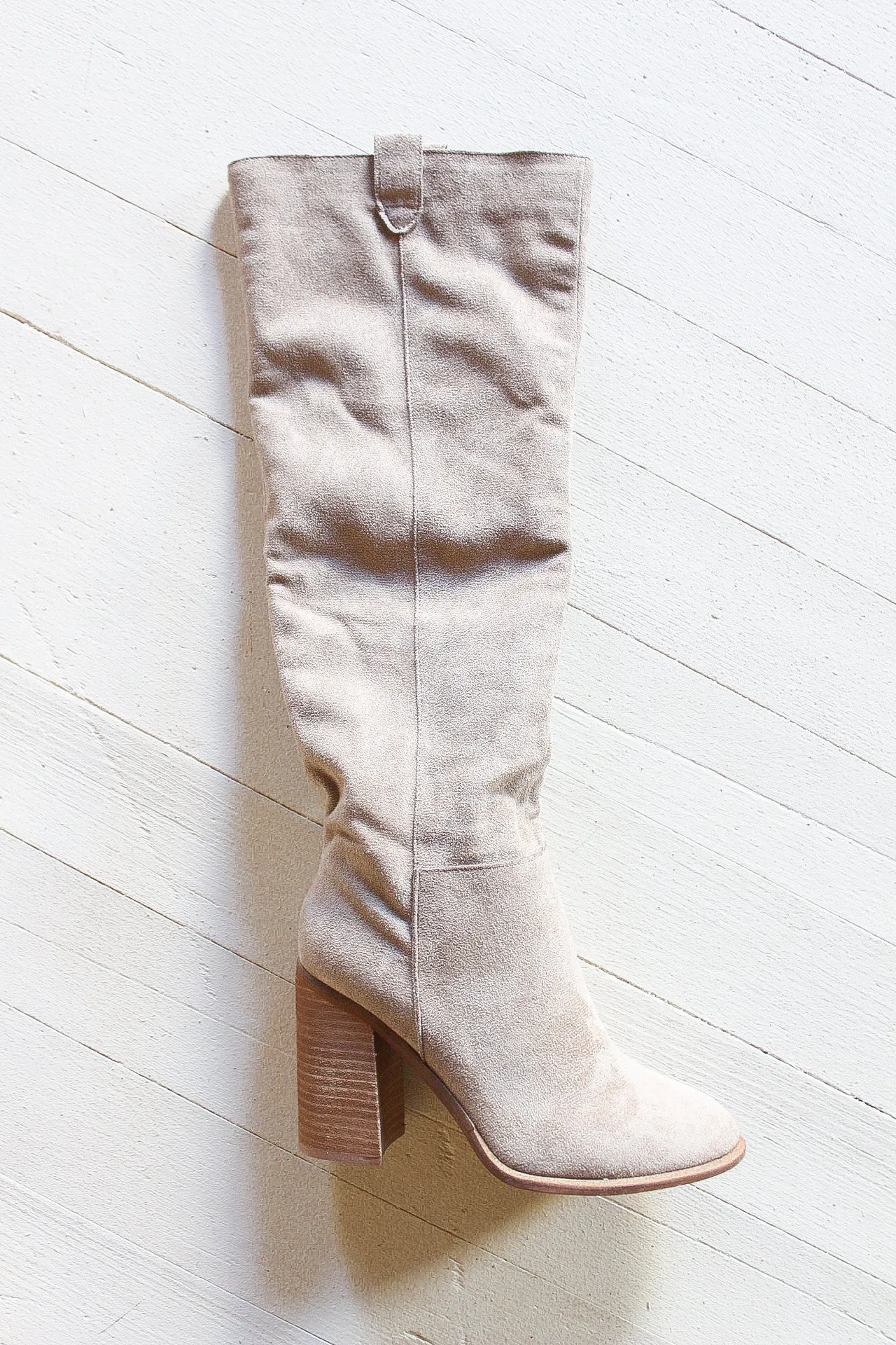 Saint Tall Distressed Suede Boot