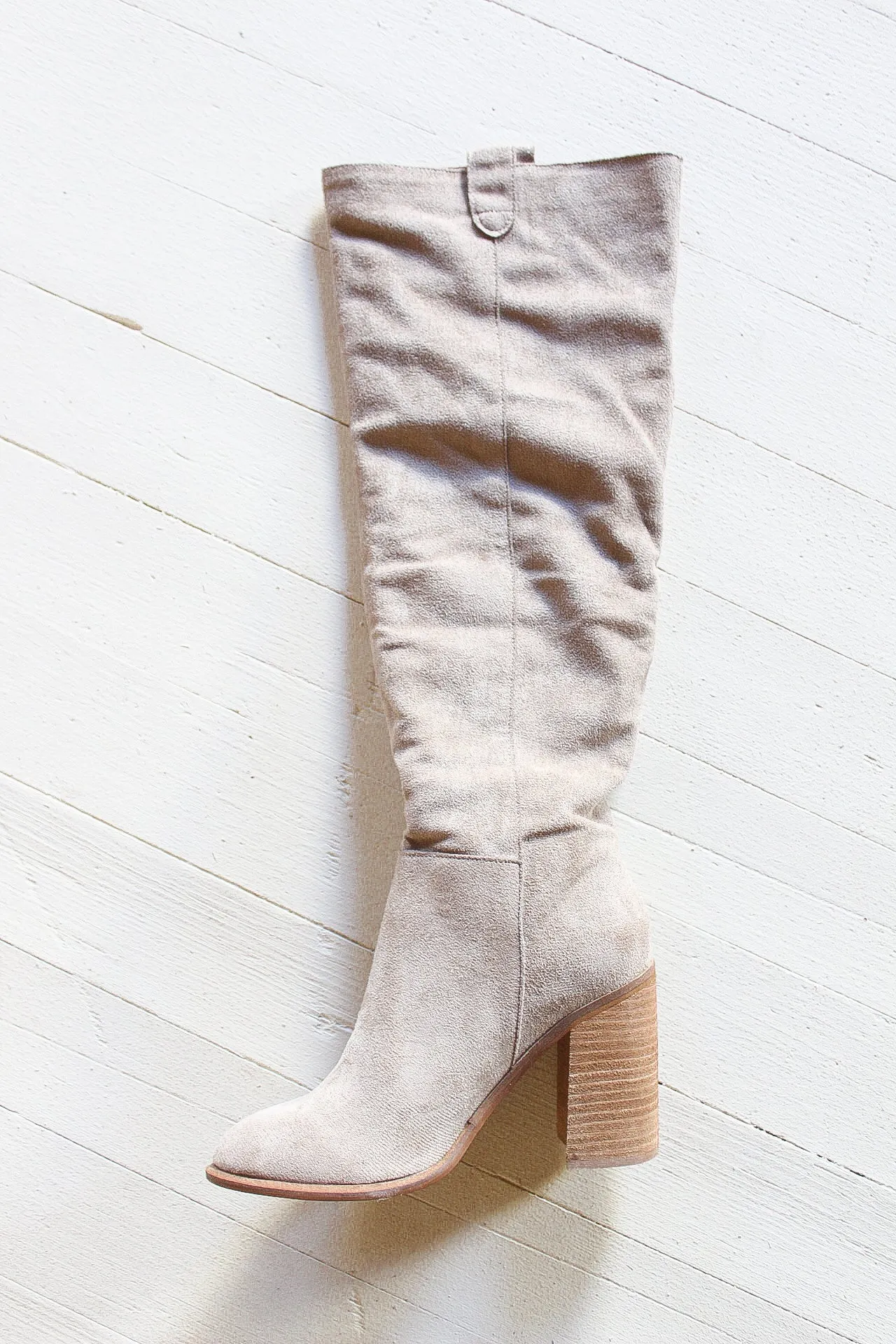Saint Tall Distressed Suede Boot