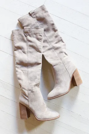 Saint Tall Distressed Suede Boot