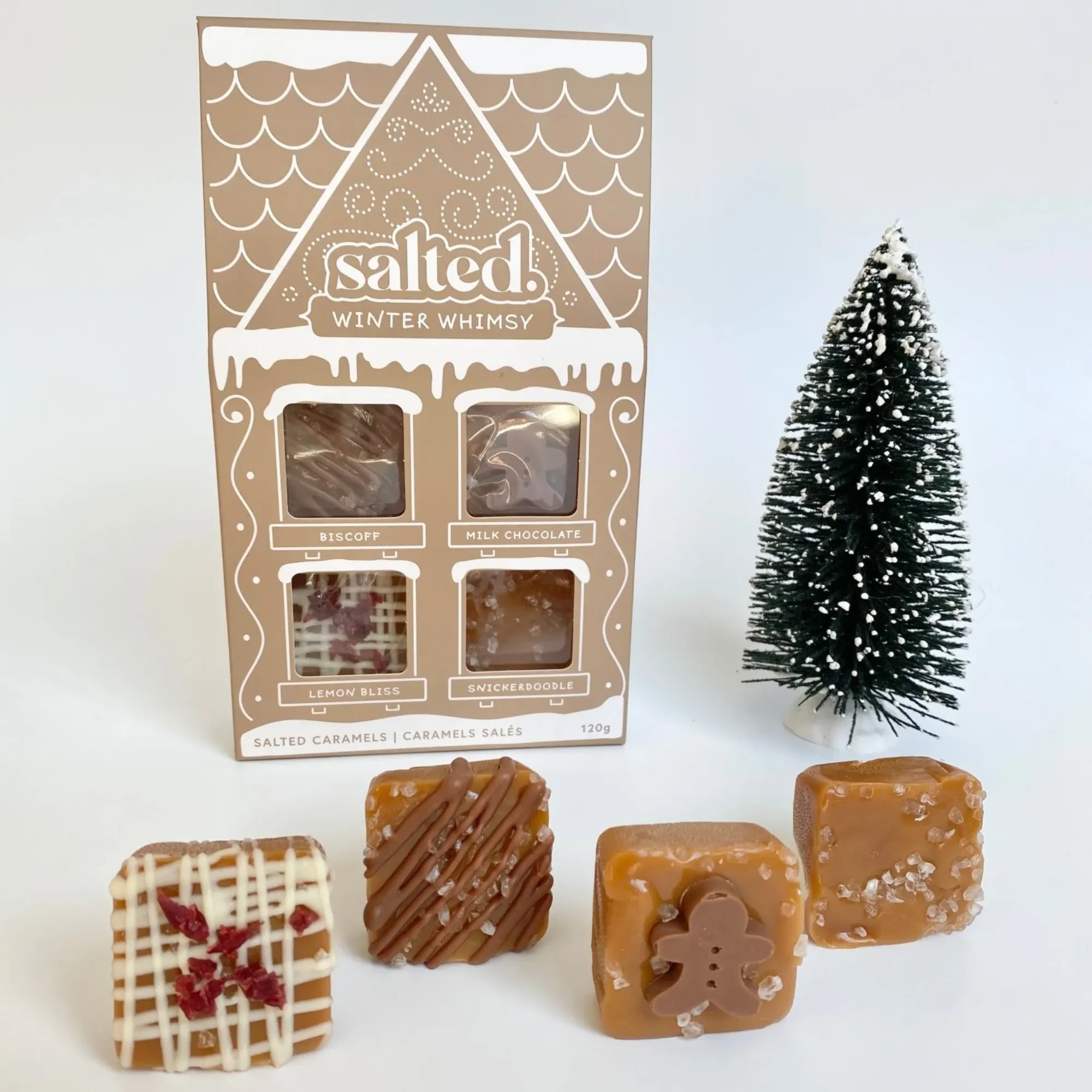 Salted The Winter Whimsy Window Box - 4pcs