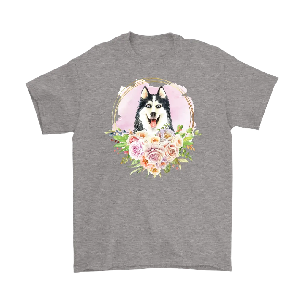 SIBERIAN HUSKY Unisex T-Shirt, Love Huskies