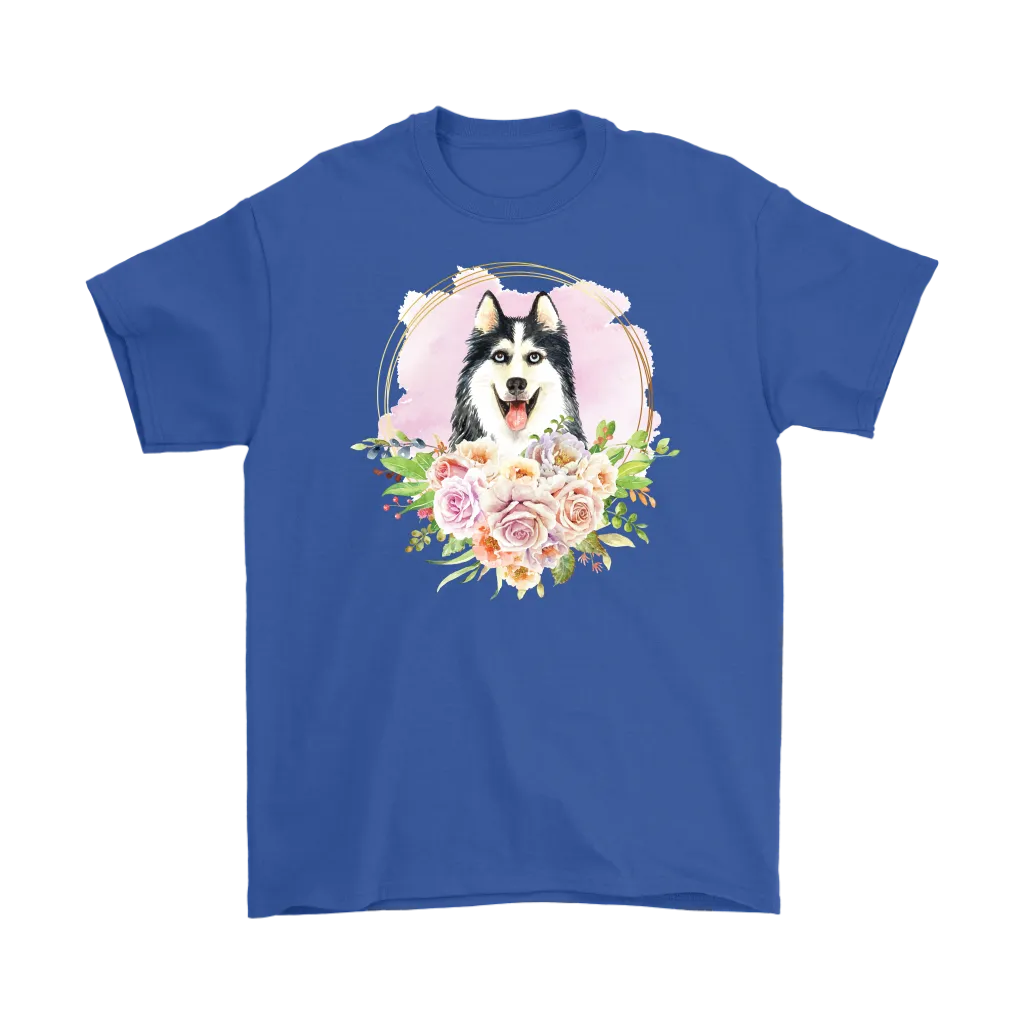 SIBERIAN HUSKY Unisex T-Shirt, Love Huskies