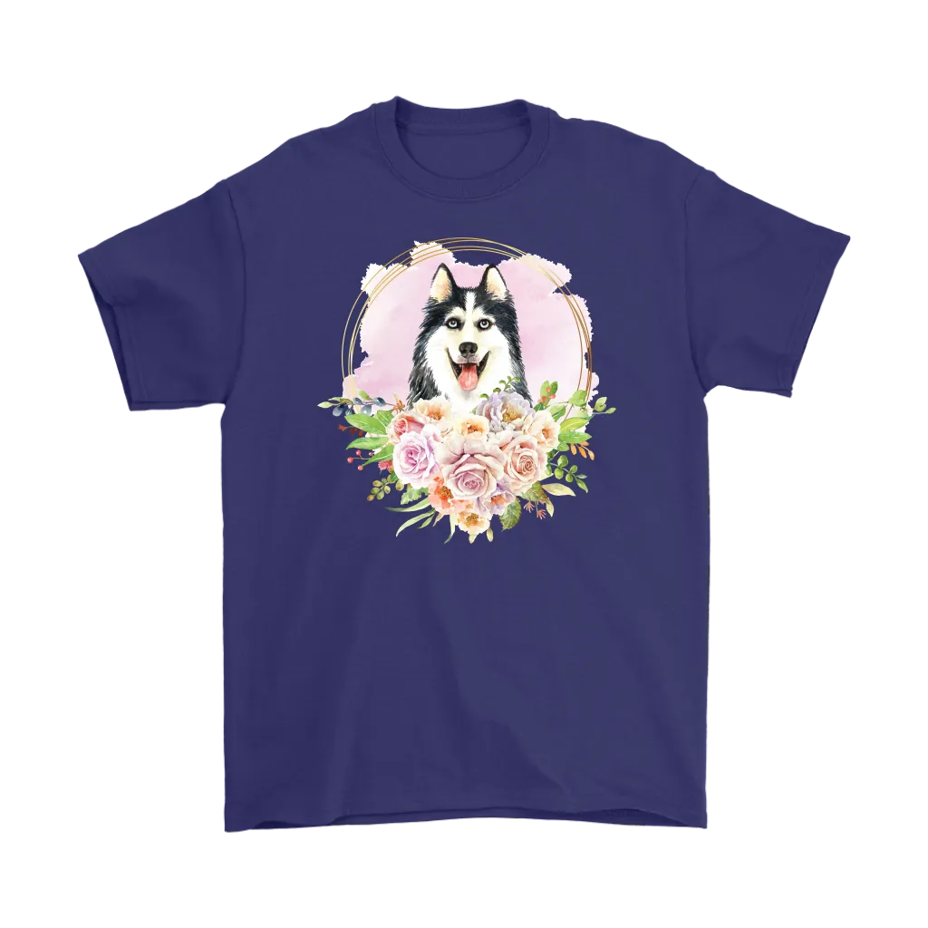 SIBERIAN HUSKY Unisex T-Shirt, Love Huskies