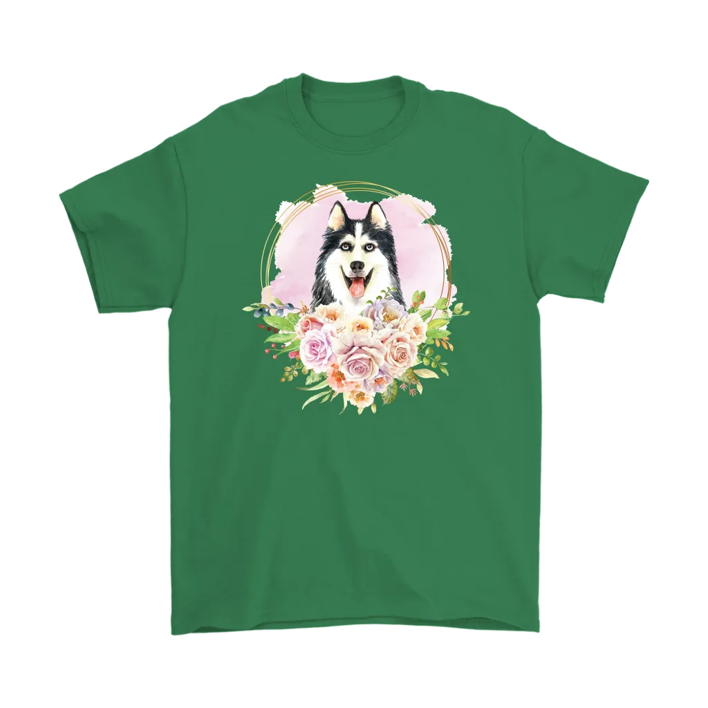 SIBERIAN HUSKY Unisex T-Shirt, Love Huskies