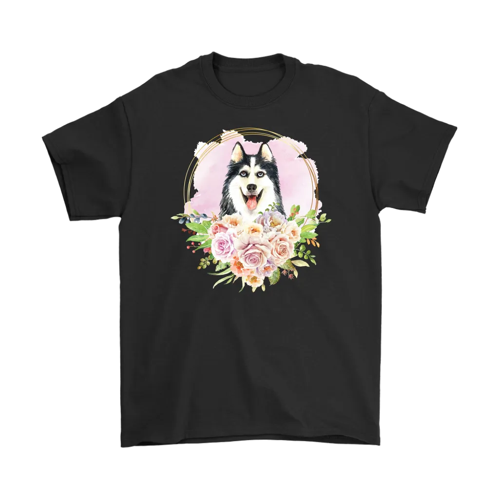 SIBERIAN HUSKY Unisex T-Shirt, Love Huskies