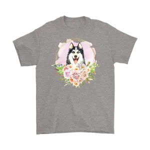 SIBERIAN HUSKY Unisex T-Shirt, Love Huskies