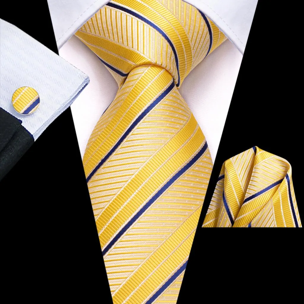 Silk Wedding  Striped Tie