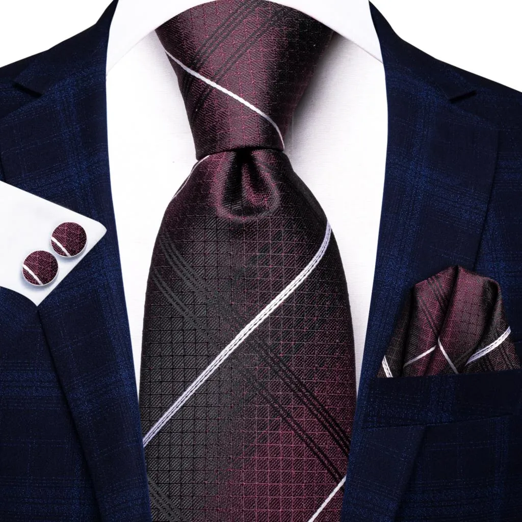 Silk Wedding  Striped Tie