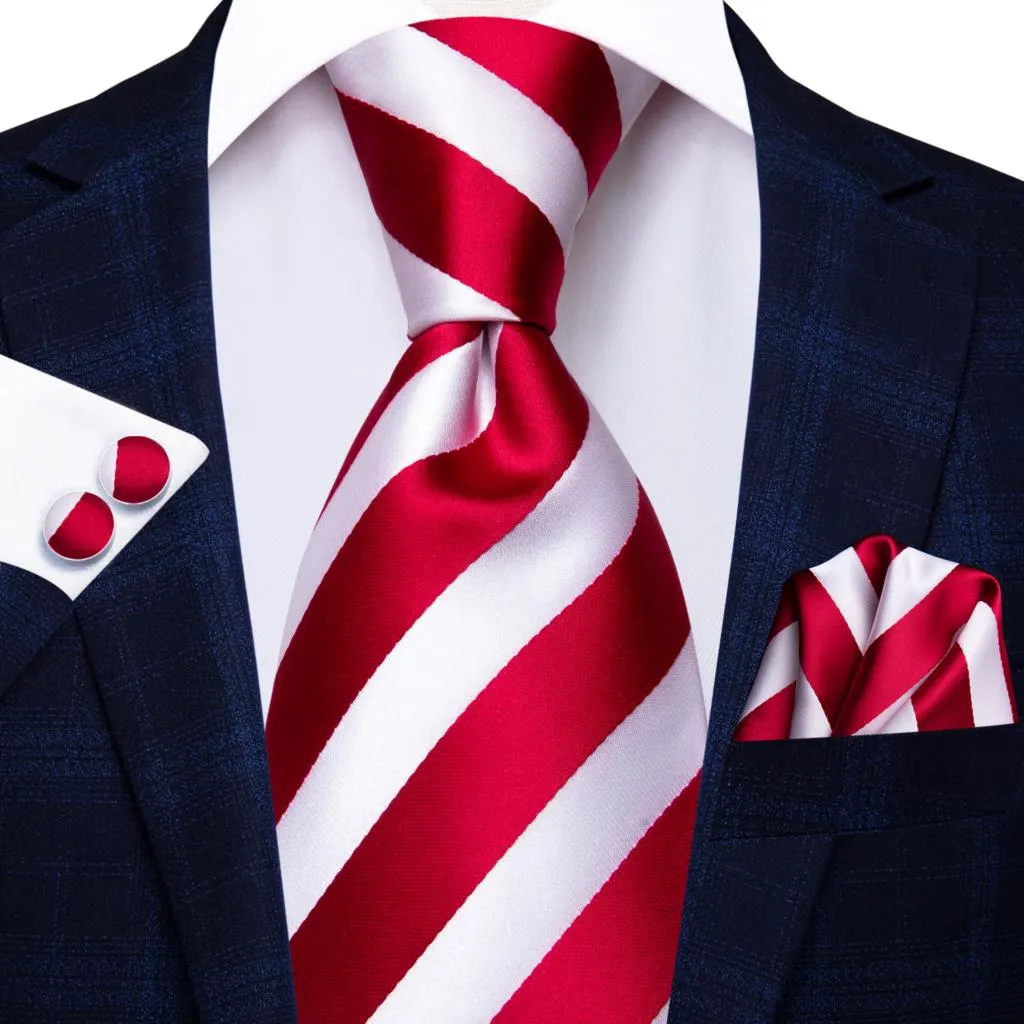 Silk Wedding  Striped Tie