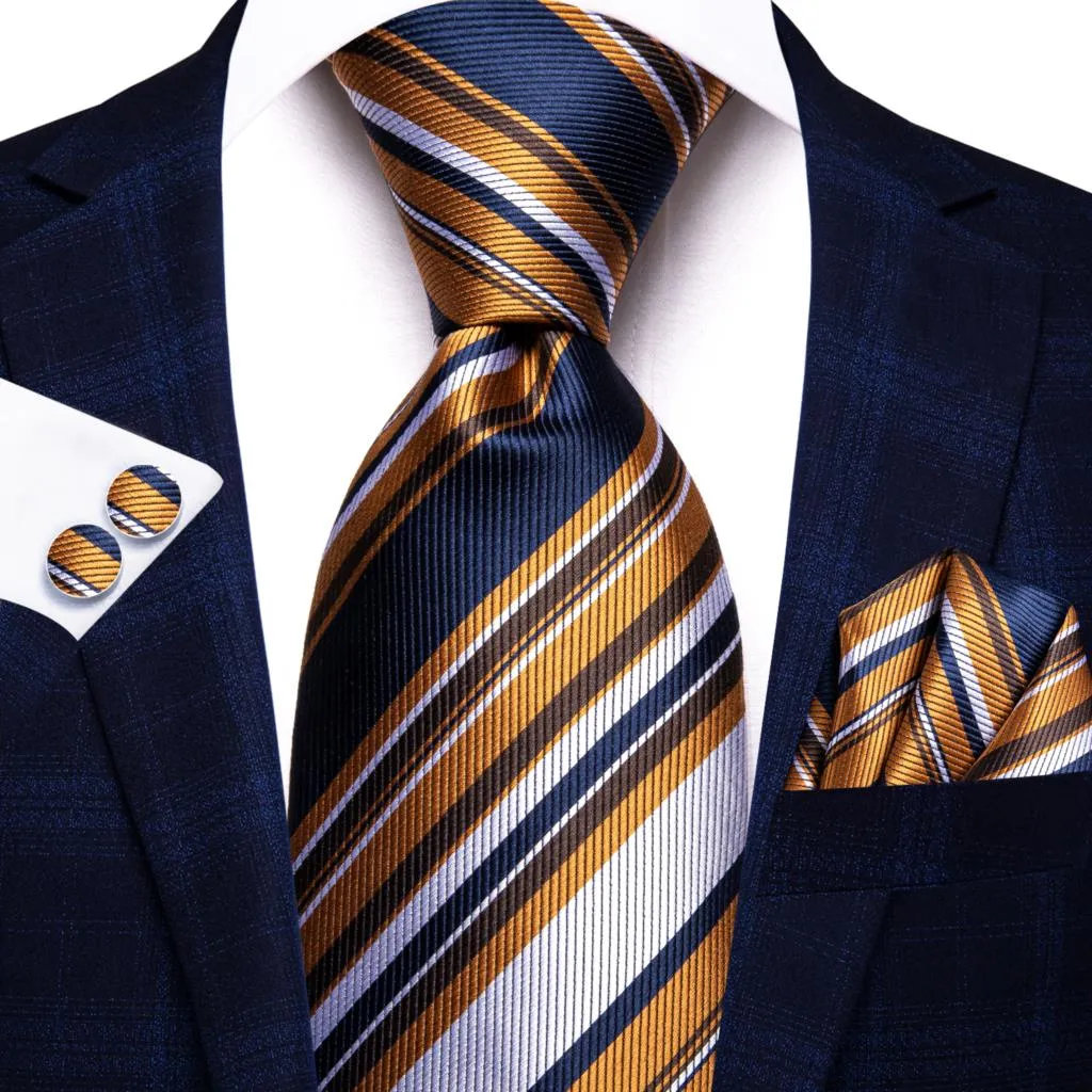 Silk Wedding  Striped Tie