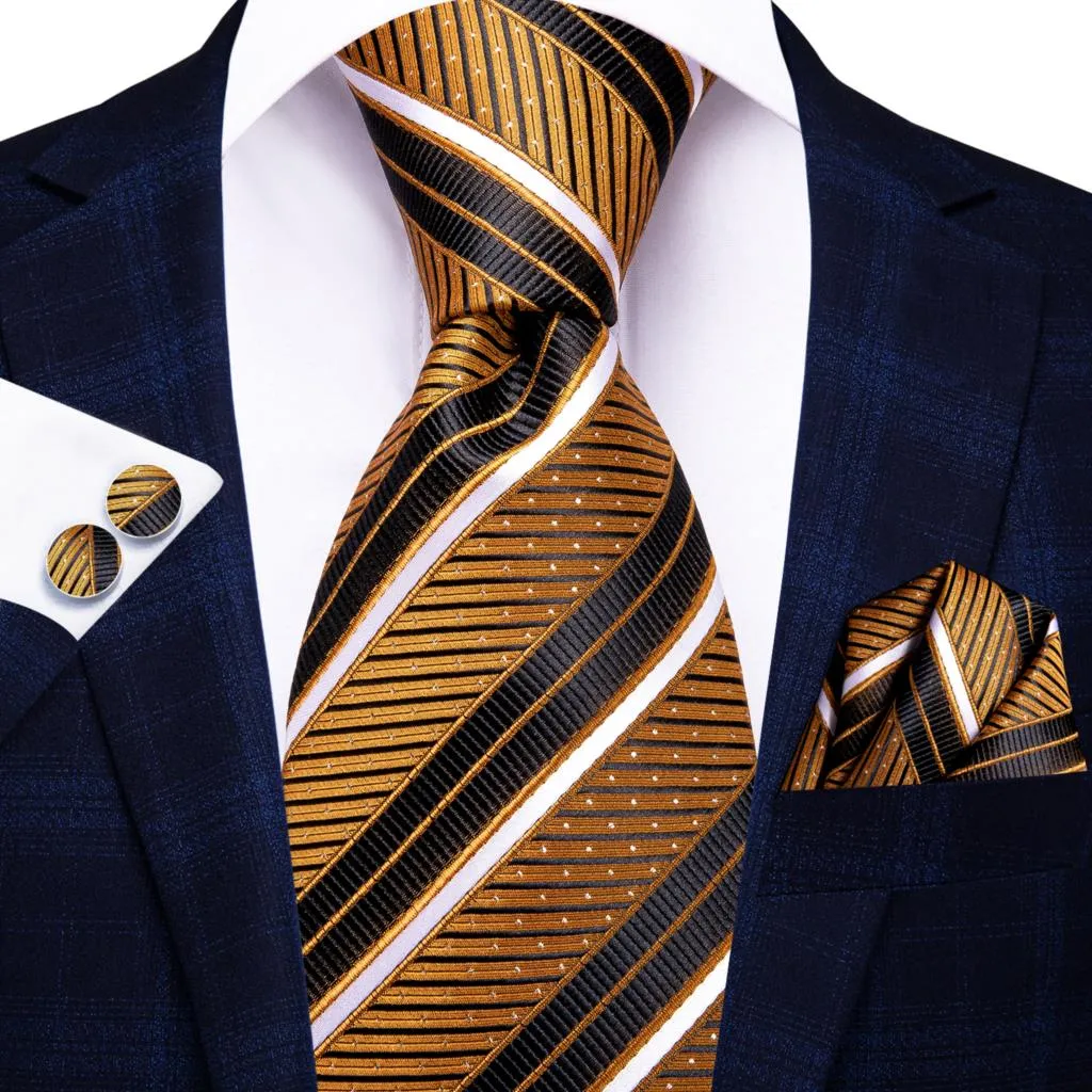 Silk Wedding  Striped Tie
