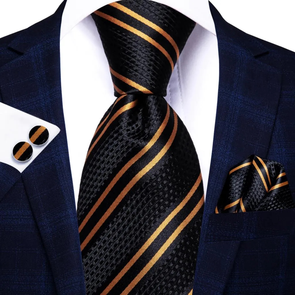 Silk Wedding  Striped Tie