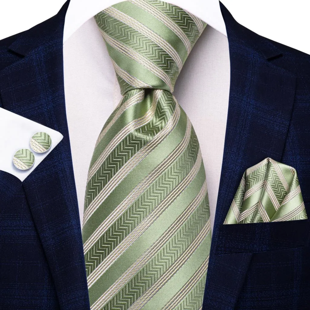 Silk Wedding  Striped Tie