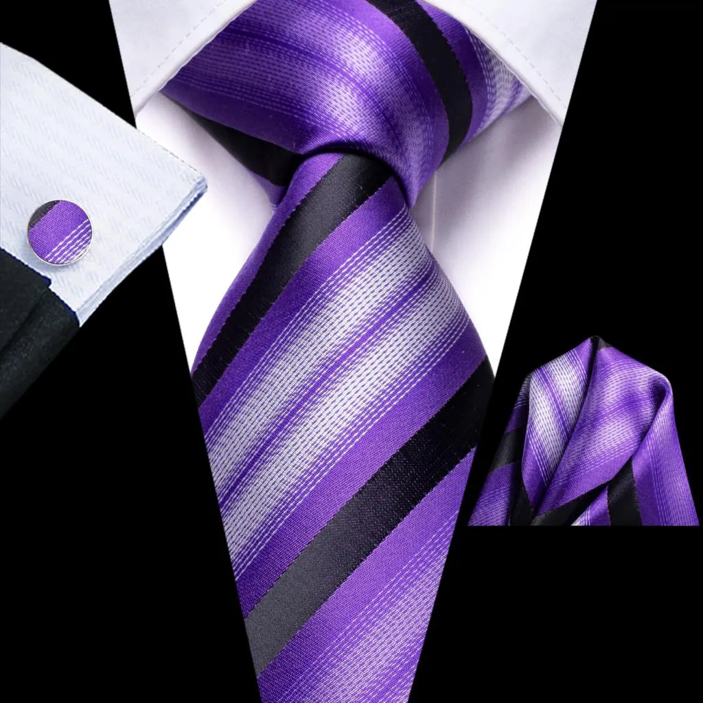 Silk Wedding  Striped Tie