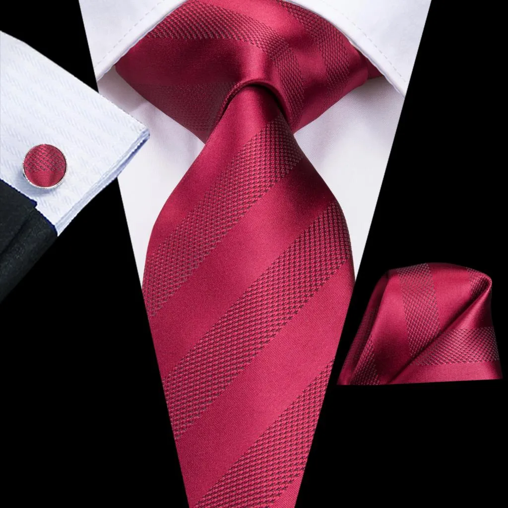 Silk Wedding  Striped Tie