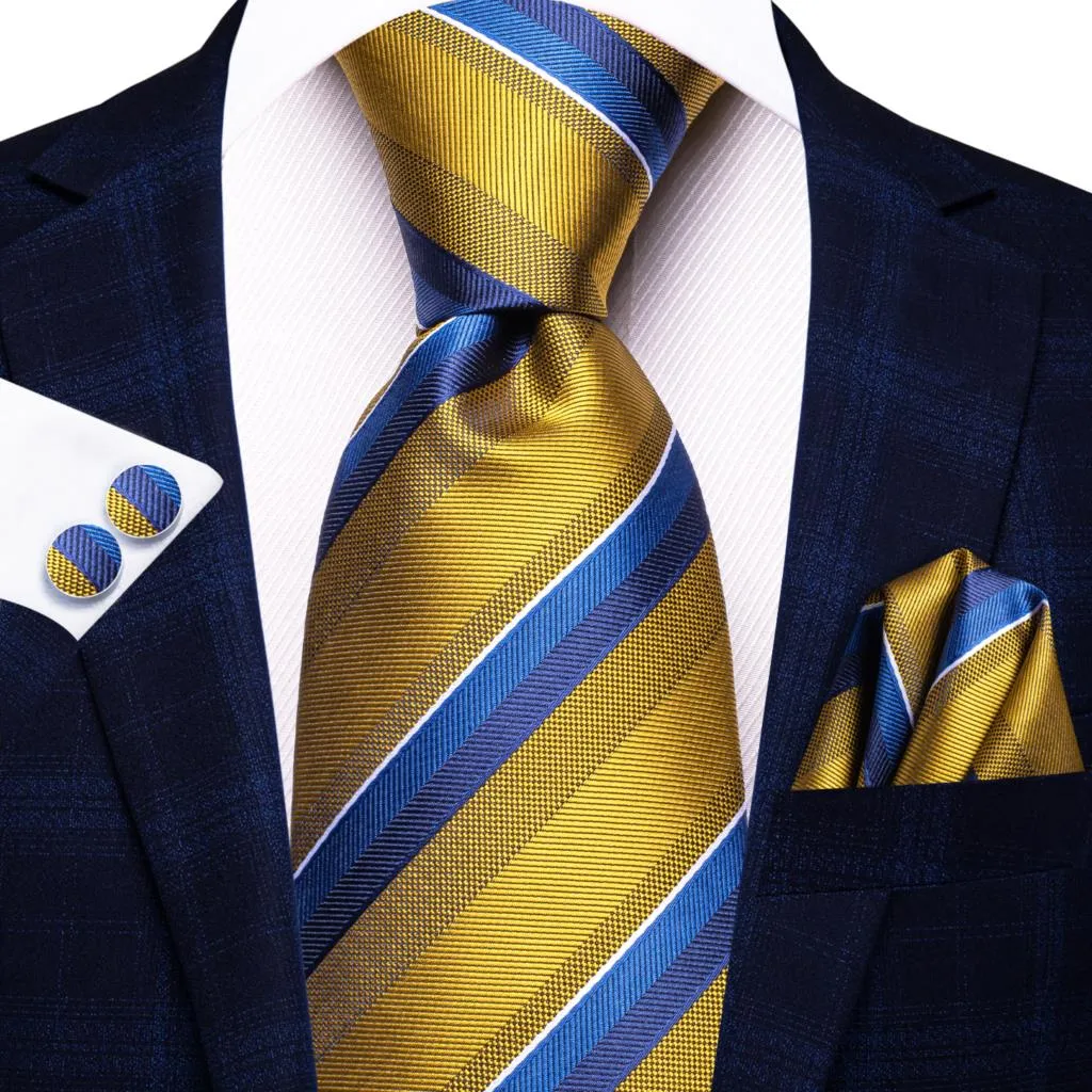 Silk Wedding  Striped Tie