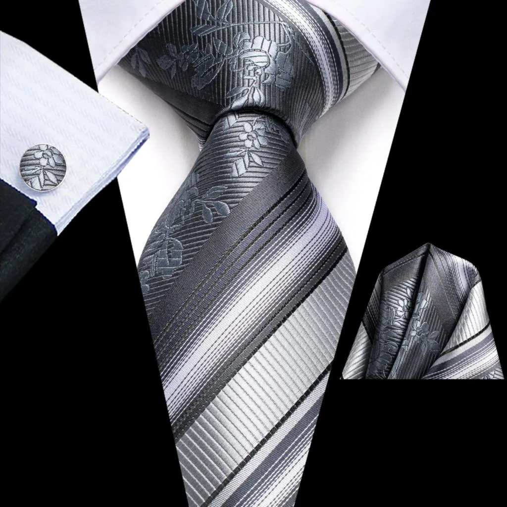 Silk Wedding  Striped Tie