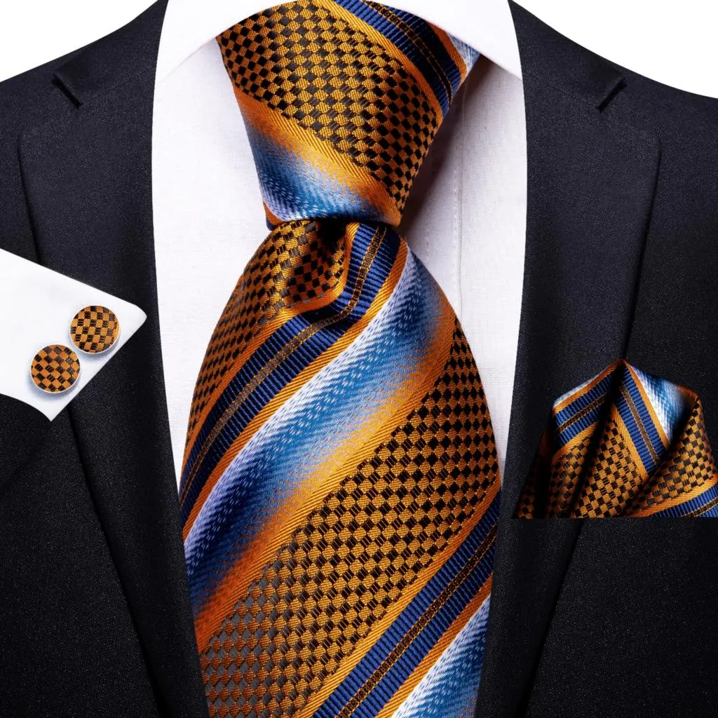Silk Wedding  Striped Tie