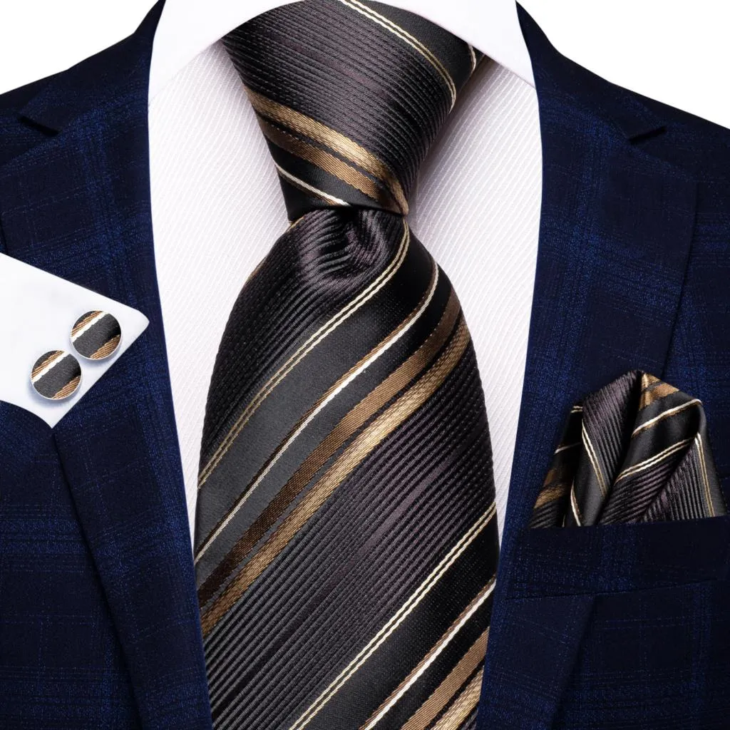 Silk Wedding  Striped Tie
