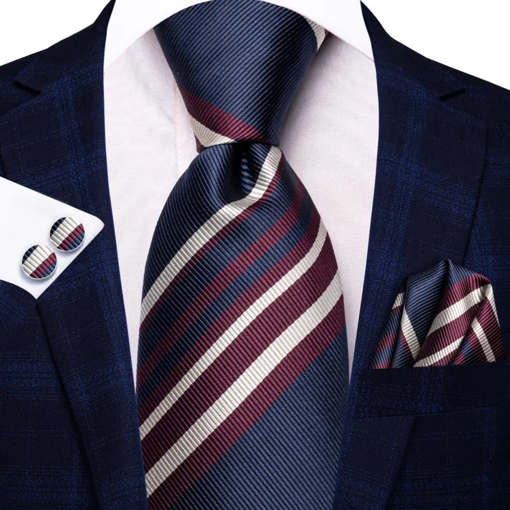 Silk Wedding  Striped Tie