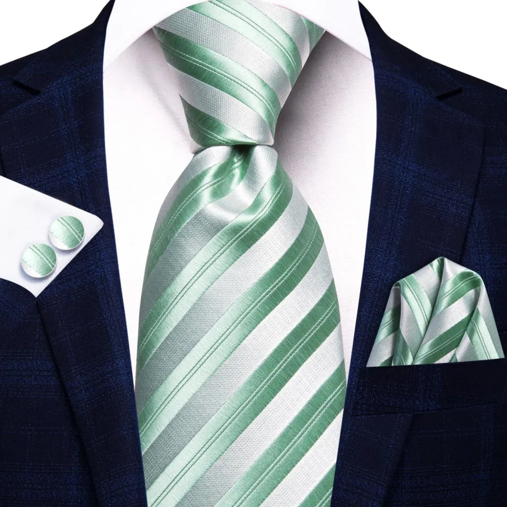 Silk Wedding  Striped Tie