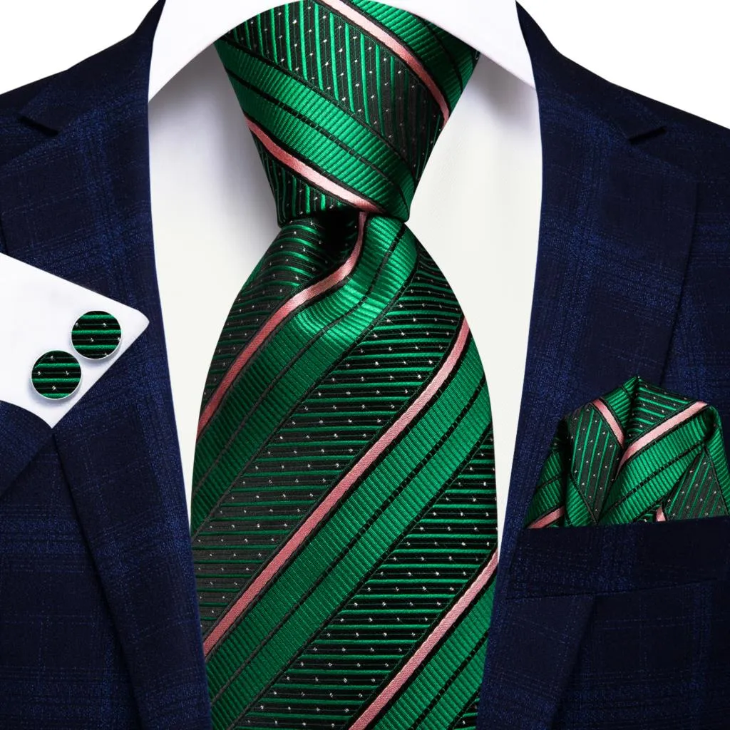 Silk Wedding  Striped Tie