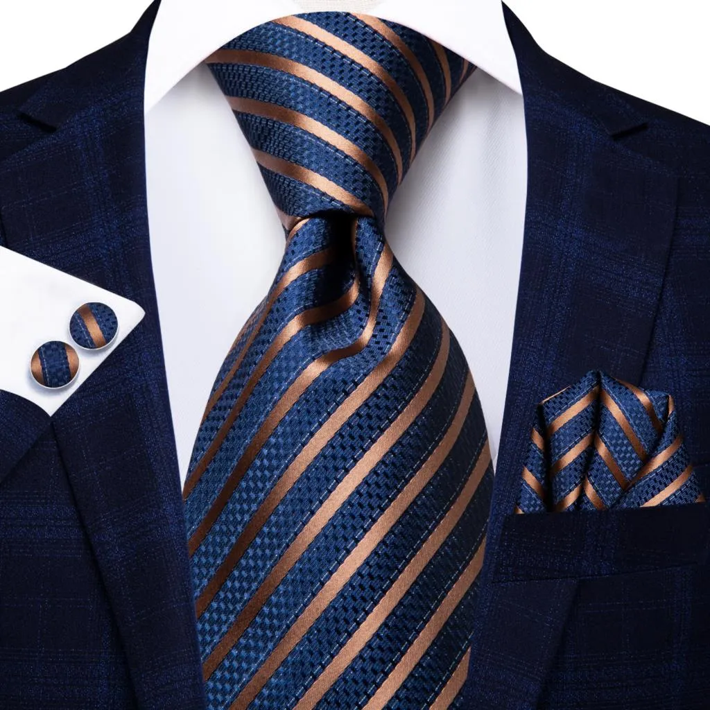 Silk Wedding  Striped Tie