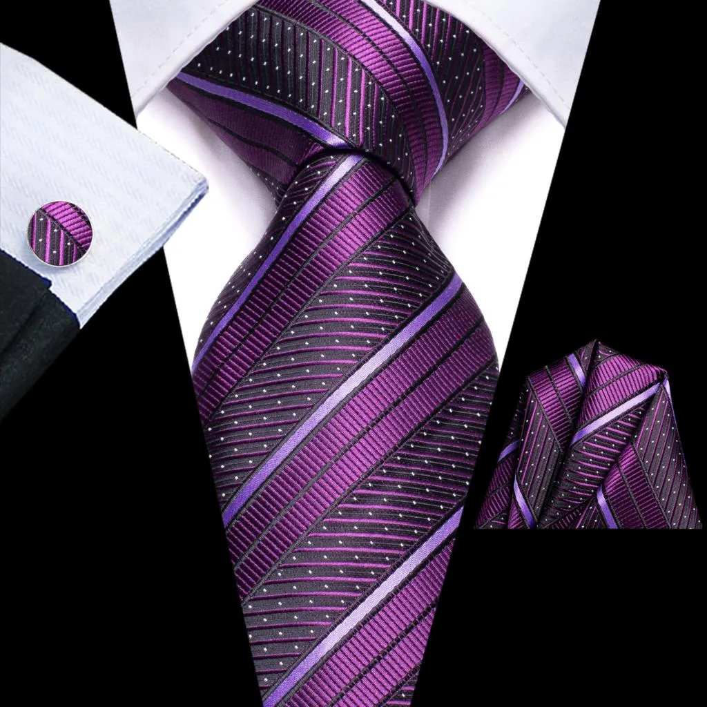 Silk Wedding  Striped Tie