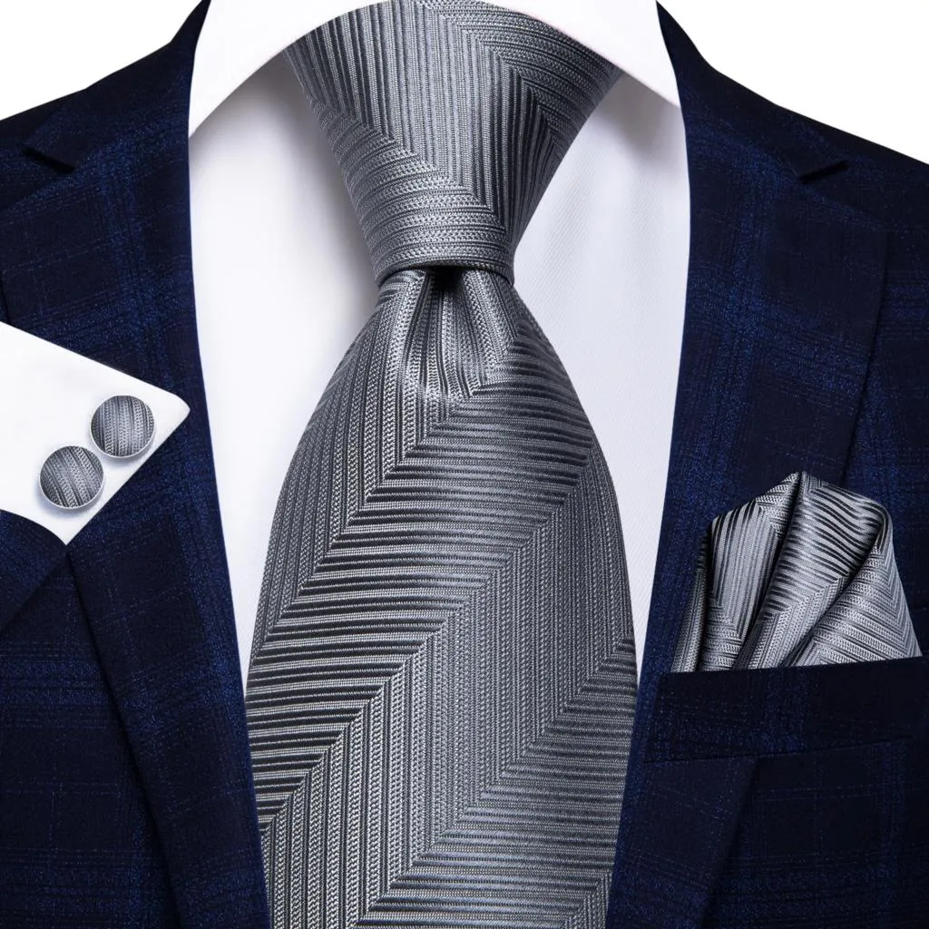 Silk Wedding  Striped Tie