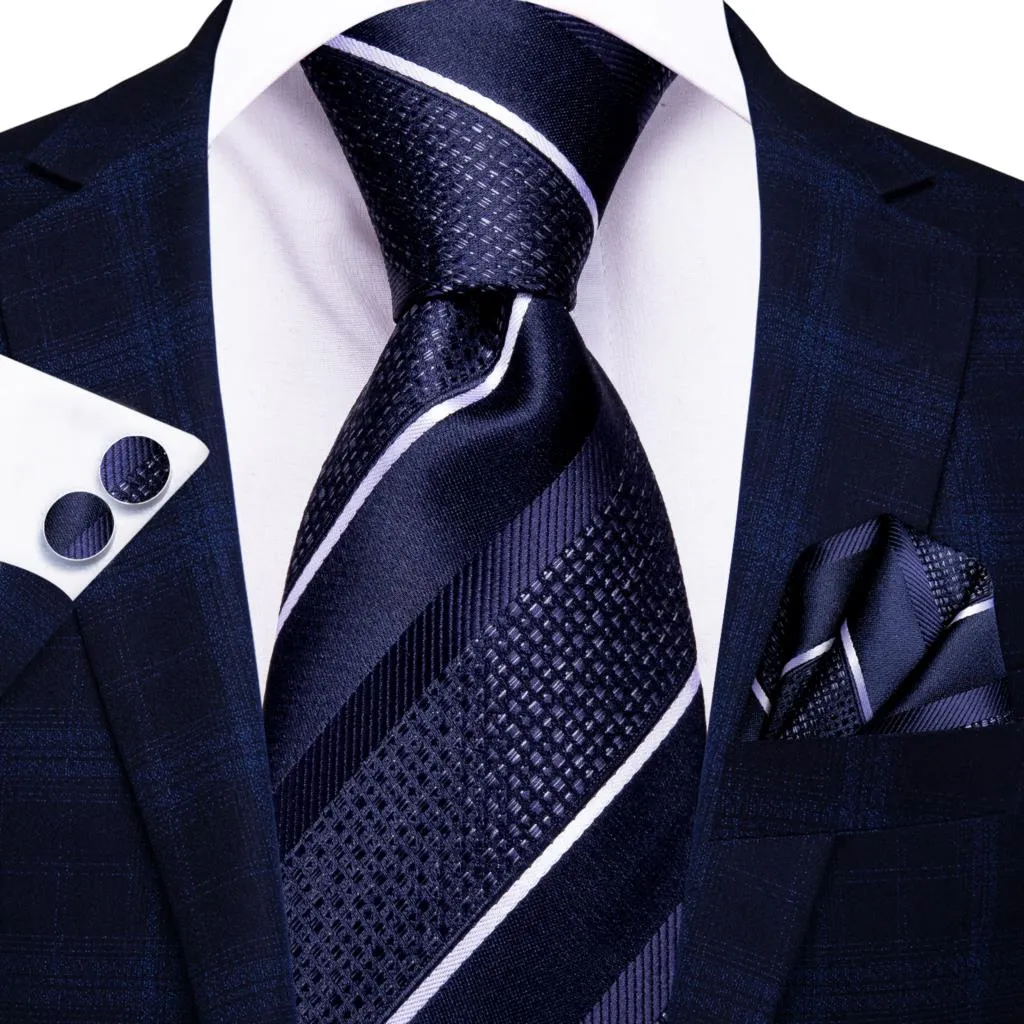 Silk Wedding  Striped Tie